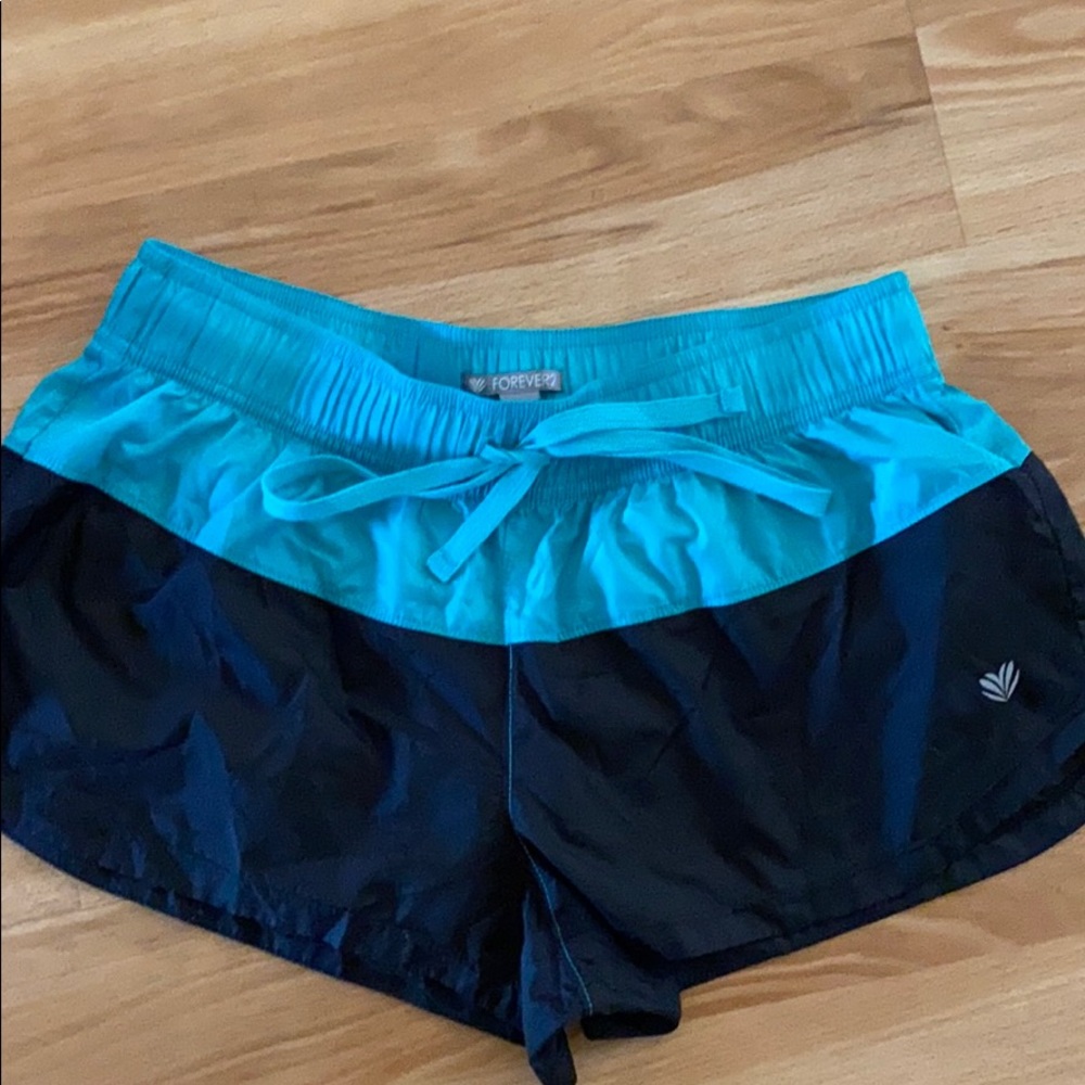 Forever 12 polyester short with liner